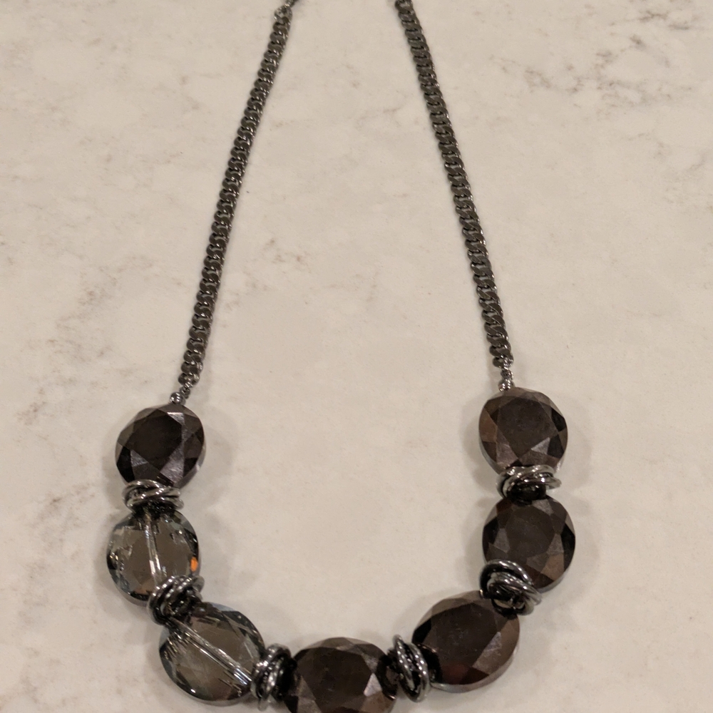 Chic Smokey Quartz Necklace